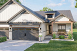 Farmhouse House Plan - Urbandale 68943 - Right Exterior