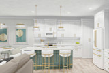 Farmhouse House Plan - Urbandale 68943 - Kitchen
