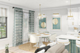 Farmhouse House Plan - Urbandale 68943 - Dining Room