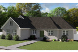Southwest House Plan - Jensen 73441 - Front Exterior
