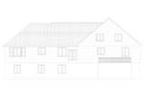 Southwest House Plan - Jensen 73441 - Rear Exterior