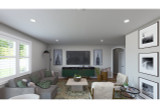 Southwest House Plan - Jensen 73441 - Great Room