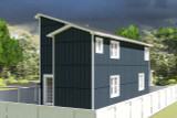 Modern House Plan - Scribner 63937 - Left Exterior