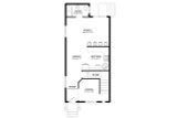 Modern House Plan - Scribner 63937 - 1st Floor Plan