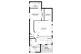 Modern House Plan - Scribner 63937 - 2nd Floor Plan