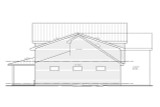 Farmhouse House Plan - Natalie Barndominium 35495 - Right Exterior