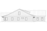 Craftsman House Plan - Flatrock River 92247 - Left Exterior