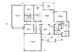 Craftsman House Plan - 13956 - 1st Floor Plan