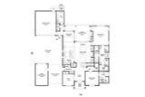 Craftsman House Plan - 80833 - 1st Floor Plan