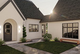 European House Plan - Brookman 48261 - Right Exterior