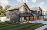 Farmhouse House Plan - Abilene 68731 - Left Exterior