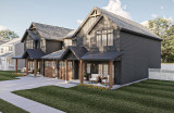 Farmhouse House Plan - Abilene 68731 - Right Exterior