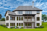 Traditional House Plan - Edenshire B 83976 - Rear Exterior