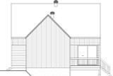 European House Plan - 72596 - Right Exterior