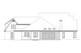 Traditional House Plan - 56104 - Rear Exterior