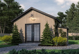 Craftsman House Plan - Zermatt 93100 - Front Exterior
