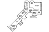 Secondary Image - French Country House Plan - Jennifer 68762 - 2nd Floor Plan