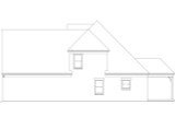 French Country House Plan - 22033 - Right Exterior