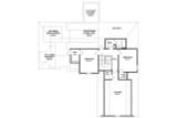 Secondary Image - French Country House Plan - 22033 - 2nd Floor Plan