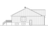 Traditional House Plan - 58637 - Left Exterior
