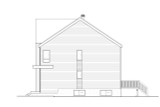 European House Plan - 32067 - Right Exterior