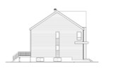 European House Plan - 32067 - Left Exterior
