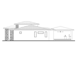 Contemporary House Plan - 28778 - Right Exterior