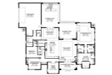 Contemporary House Plan - 28778 - 1st Floor Plan