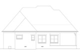 French Country House Plan - 77952 - Rear Exterior