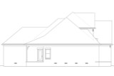 French Country House Plan - 77952 - Left Exterior