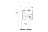French Country House Plan - 28669 - 2nd Floor Plan