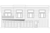 Contemporary House Plan - Sandy Shore Barndominium 23512 - Front Exterior