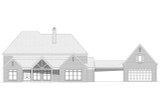 Classic House Plan - Mount Pisgah B 97203 - Rear Exterior