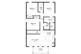Cottage House Plan - Maple Mountain 27382 - 1st Floor Plan