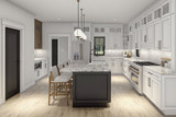 Southern House Plan - Wharton  11458 - Kitchen