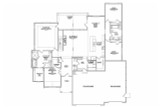 Mountain Rustic House Plan - 96776 - 1st Floor Plan
