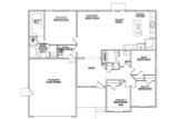 Craftsman House Plan - 39087 - 1st Floor Plan
