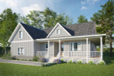 Farmhouse House Plan - 49536 - Exterior