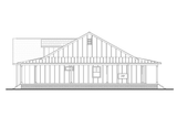 Farmhouse House Plan - 49536 - Right Exterior
