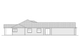 Craftsman House Plan - Thornton 89700 - Left Exterior