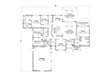 Craftsman House Plan - Thornton 89700 - 1st Floor Plan