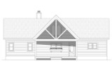 Traditional House Plan - Hartwell Lakehouse 98513 - Front Exterior