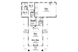 Craftsman House Plan - Marion  93587 - 1st Floor Plan