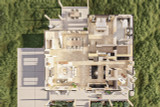 Modern Farmhouse Barndominium Style Home Plan - 1st Level Aerial View Floor Plan  - Other Floor Plan