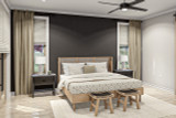 Craftsman House Plan - Saratoga  89729 - Master Bedroom