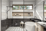 Craftsman House Plan - Saratoga  89729 - Master Bathroom