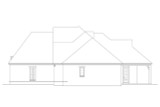 French Country House Plan - 12228 - Right Exterior
