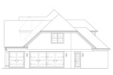 French Country House Plan - 31287 - Right Exterior