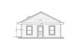 Secondary Image - Bungalow House Plan - Daisy 64052 - Rear Exterior