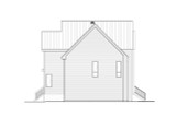 Modern House Plan - 44740 - Left Exterior